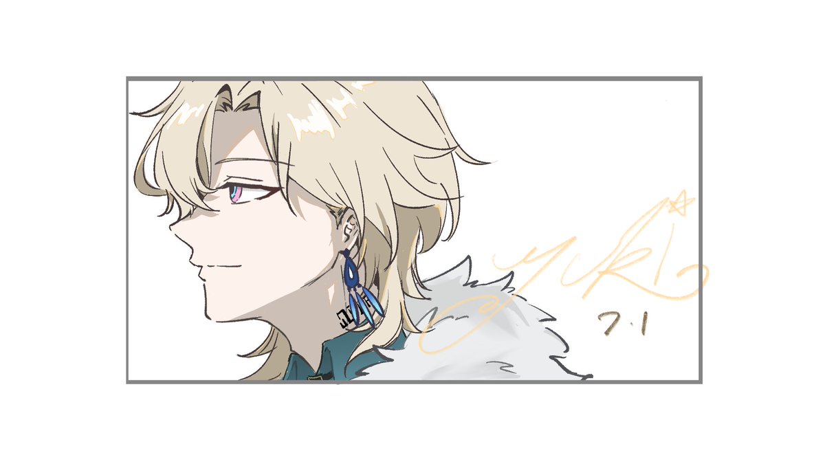fusangfusangbei's tweet image. #Aventurine #アベンチュリン 
横顔