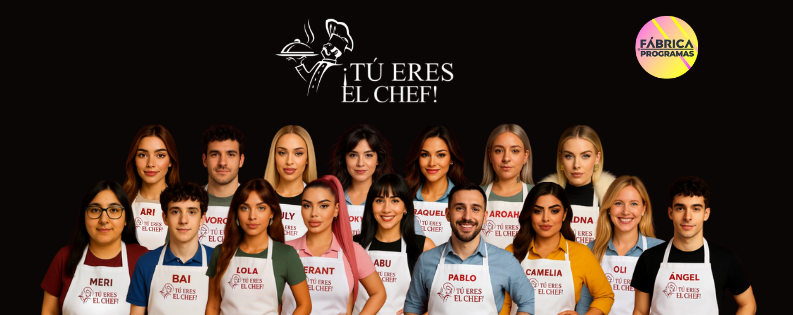 👩‍🍳ESTOS SON NUESTROS 16 CONCURSANTES👨‍🍳

¿Cuál de ellos conseguirá alzarse con la victoria en Tú Eres el Chef TV 6? 
<a href="/FabricaPrograma/">Fábrica de Programas, desde 2012.</a> 

🗓️ESTRENO ESTA NOCHE
🕒21:00 H