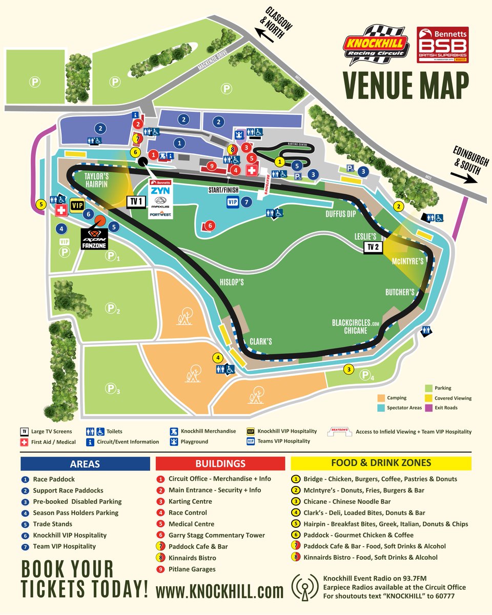 BSB Circuit Map 🏆🗺️
Make sure to save our new circuit map to your phone ahead of the event to familiarise yourself with the site here at Knockhill and where you can find everything across the weekend!
🎟️👉 knockhill.com/.../British-Su…
