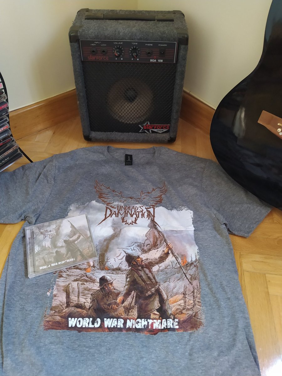 More recent stuff on the mail....what a beauty!!!

Art by Juanjo Castellano.

Thanks so much to Mr Raúl Weaver.

Old school Death Metal in the vein of Bolt Thrower.
War topics, world war one.