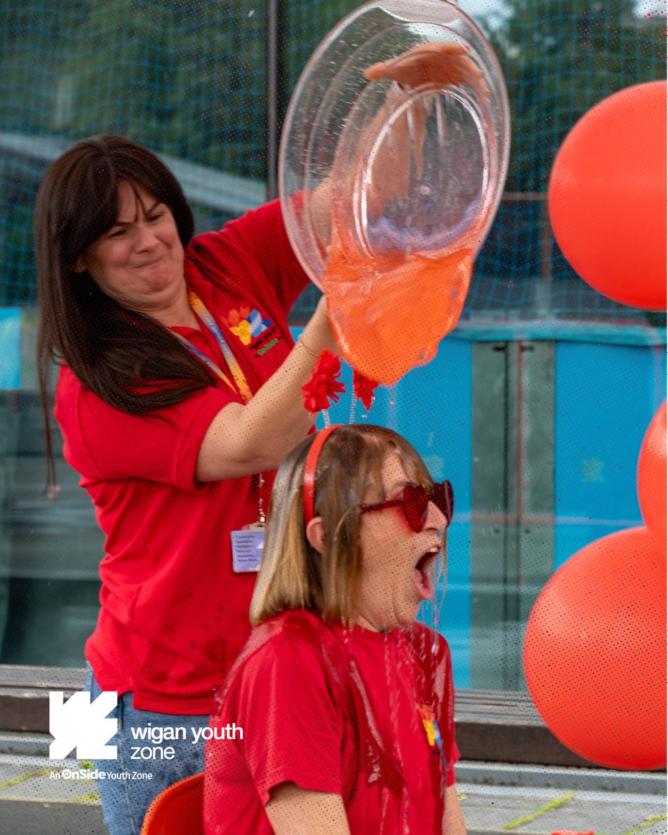 WiganYouthZone's tweet photo. That’s a wrap!  We raised £10,249 for life-changing well-being support for young people. ❤️

683 hours funded, 30+ meaningful conversations a week made possible. Thanks to everyone who baked, trekked, got gunged &amp; donated. Together, we made this happen! https://t.co/z0FAhnSE97