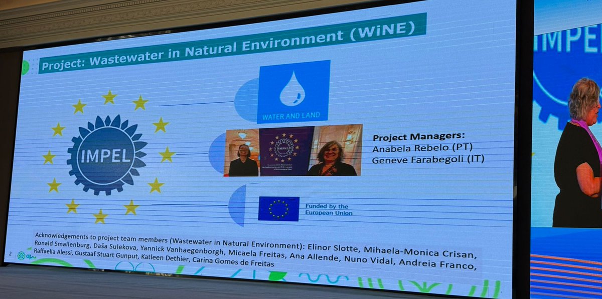Water Circularity Index developed by IMPEL WINE Project took center stage at the International Workshop on Water Treatment and Reuse in Yixing (Wuxi), China:
impel.eu/en/news/impel-…