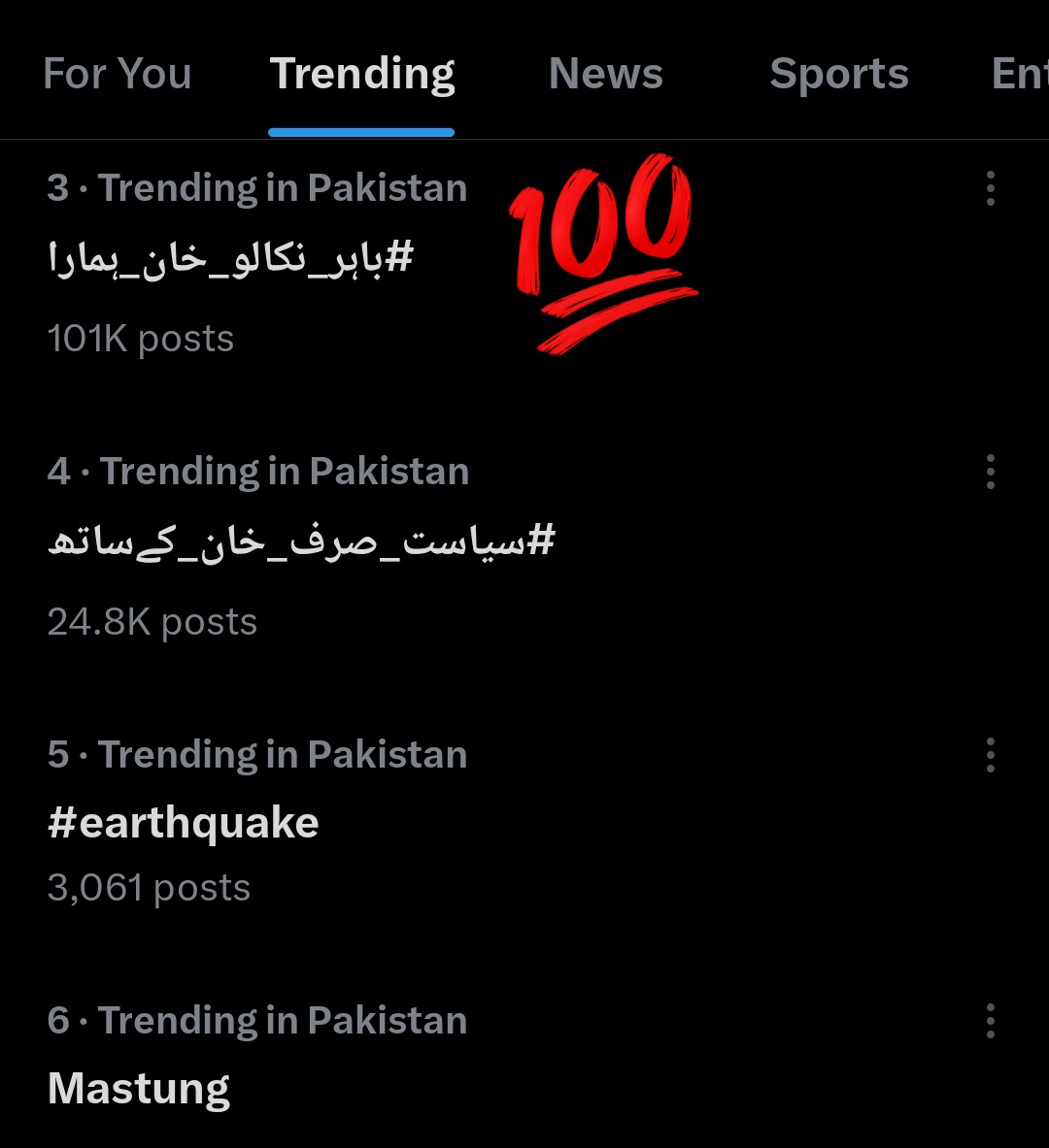 میں نے کہا تھا آج رات 8 بجے ٹرینڈ ہوگا اور آپ نے الریڈی ایک لاکھ ٹویٹس داغ دئے 🔥#باہر_نکالو_خان_ہمارا