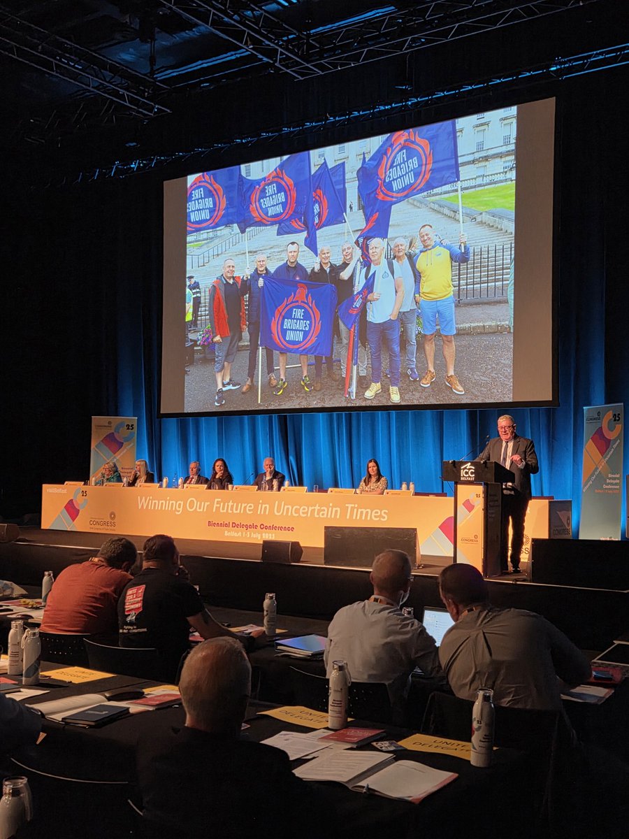 Our Assistant General Secretary, Gerry Murphy speaking now: 

"On January 18th 2024, over 170,000 public sector workers took action.

Action not just for better pay, but to send a message:

This movement will no longer be taken for granted."