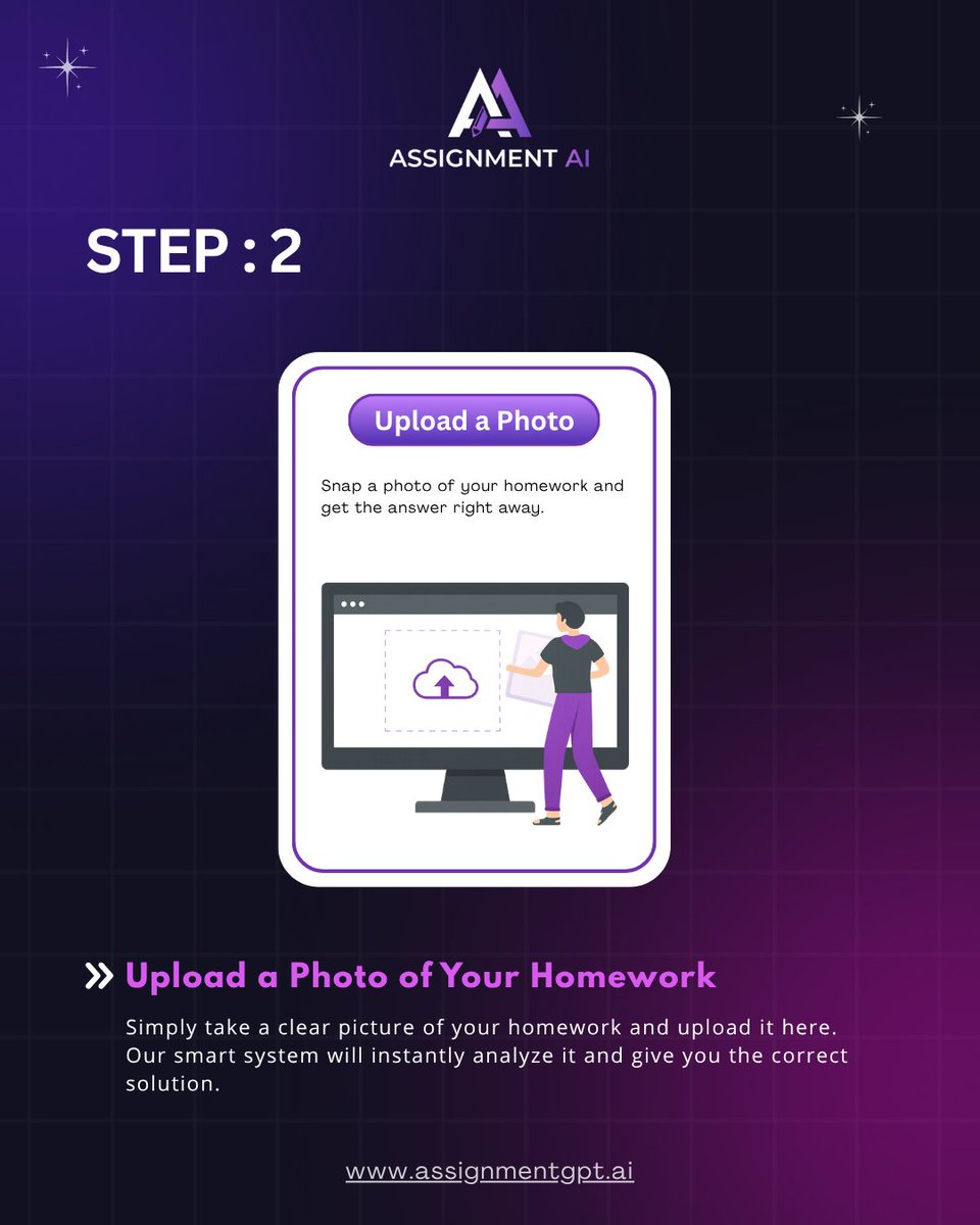 AssignmentGptAI's tweet image. Last-Minute Assignment Panic? 📚 Get Instant Help in 3 Simple Steps!
.
Let AssignmentGPT AI save your time and grades with an instant 3-step solution! ✅
.
#assignmentgptai #aiassignmenthelp #homeworksolver #studentai #aistudenttools #assignmenthelp #aihomework