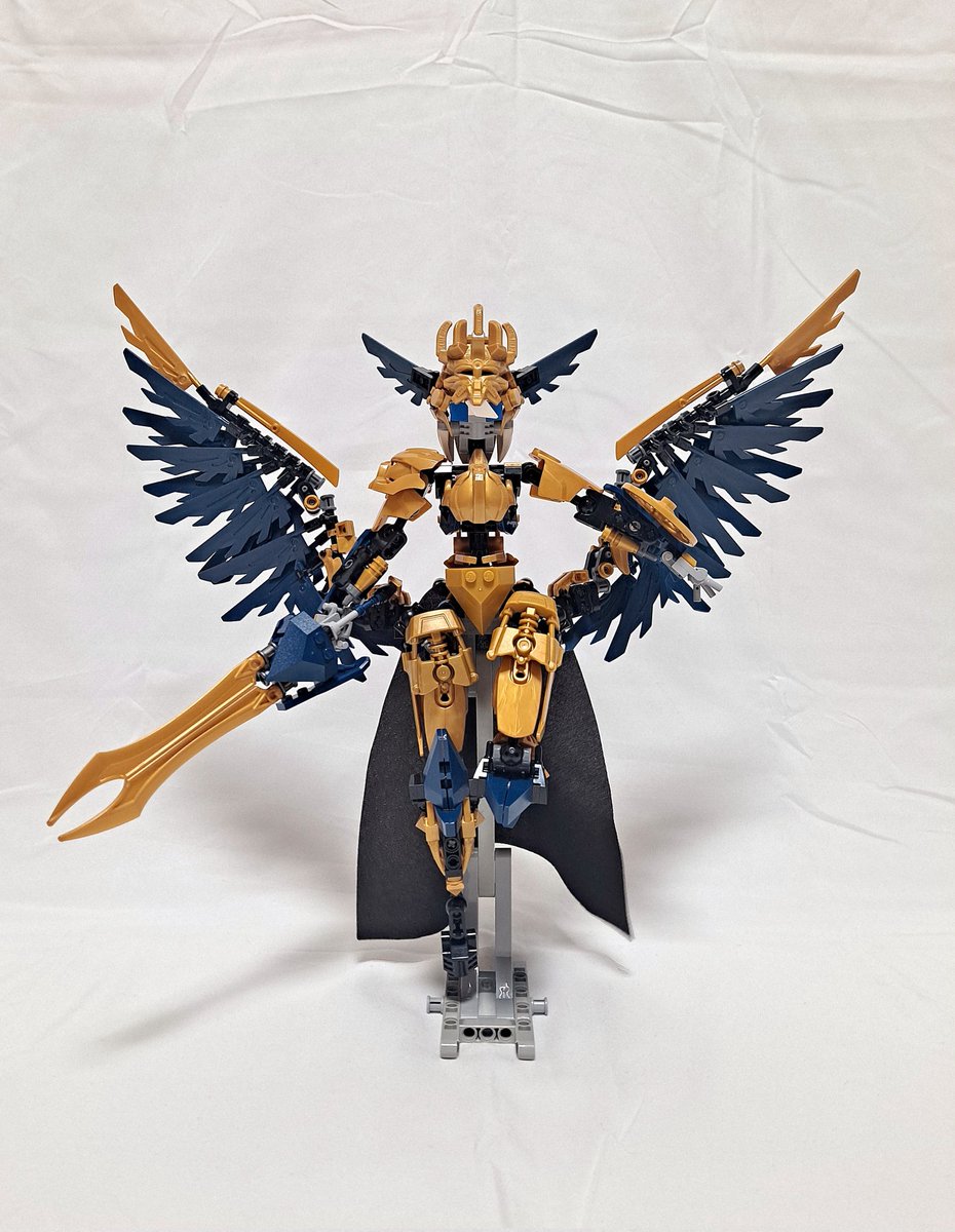 legomocer_alpha's tweet photo. Glorious ANGeLUS
This is a rework of my MOC, ANGeLUS.
#Lego #mech #moc #legomoc #robot #bionicle #legorobot #レゴ #バイオニクル #メカニック #ロボ https://t.co/Wz0uDbPr05