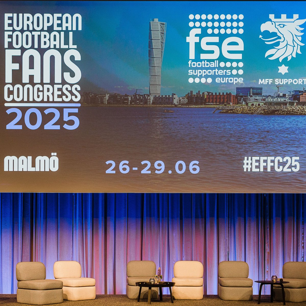 Afgelopen week waren Matthijs Koomen, <a href="/kees_lau/">Kees Lau</a> en <a href="/EijkenboomD/">Danique Eijkenboom</a> namens Supporterscollectief aanwezig bij het #EFFC25 van <a href="/FansEurope/">Football Supporters Europe</a> in Malmö. Drie dagen lang stond de Zweedse stad in het teken van supportersrechten in Europa.

👉🏻Lees hier ons verslag: supporterscollectiefnederland.nl/terugblik-op-e…