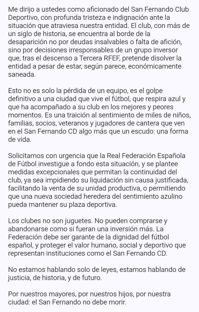 Muchos ya lo hemos compartido. 
<a href="/rfef/">RFEF</a> 
<a href="/RFAF/">RFAF</a>