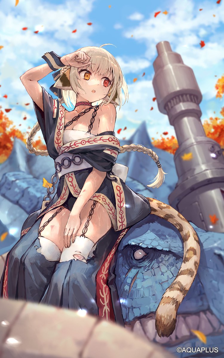 szno9's tweet image. うたわれるもの ロストフラグ」にて、 灯幻鏡「狩猟完了です!」のイラストを描かせて頂きました!
お見かけの際には、よろしくお願いします!!
#うたわれ #ロスフラ