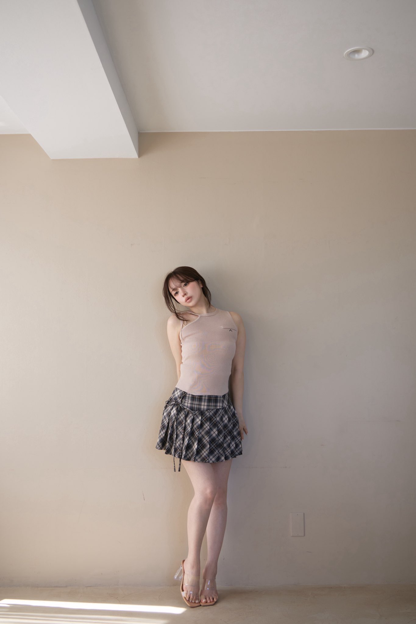 Mサイズ andmary Jade highwaist mini skirt