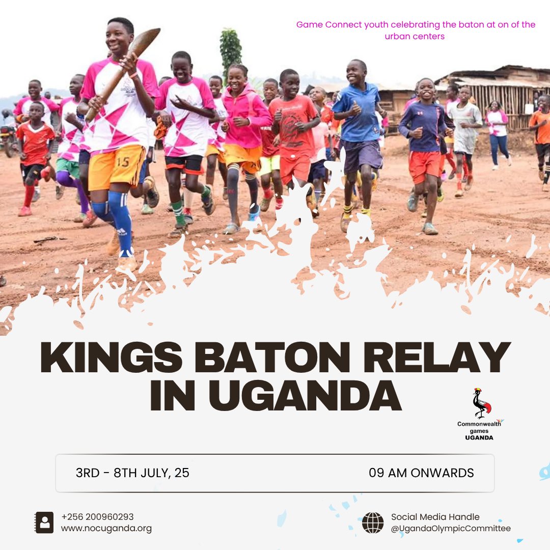 <a href="/UgandaRugby/">Uganda Rugby Union</a> <a href="/UgaAthletics2/">UGANDA ATHLETICS</a> <a href="/UgandaAquatics/">Uganda Aquatics</a> <a href="/UgandaCycling/">UGANDA CYCLING ASSOCIATION</a> <a href="/UgandaBadminton/">Uganda Badminton Association</a> <a href="/YSUganda/">Youth Sport Uganda - YSU</a> <a href="/UgandaNetball/">NETBALL UGANDA</a> <a href="/BoxingUganda/">Uganda Boxing Federation</a> <a href="/Educ_SportsUg/">Ministry of Education and Sports - Uganda</a>