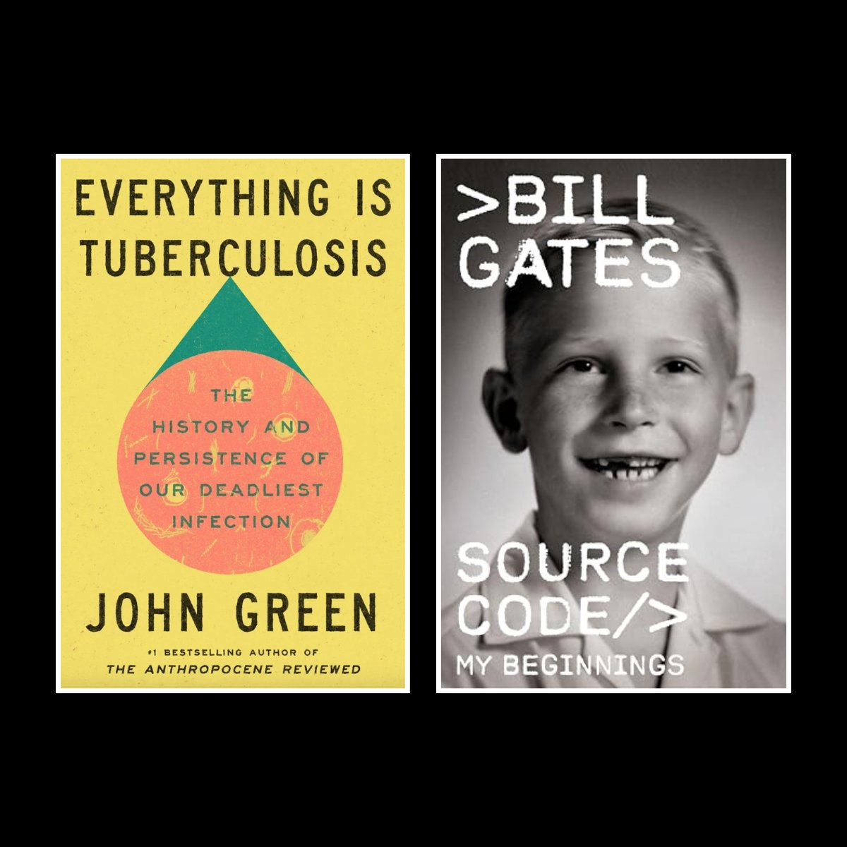 Sam Corcos (@samcorcos) on Twitter photo ๐ย Books I read in Juneย ๐
goodreads.com/samcorcos
1. Everything Is Tuberculosis: The History and Persistence of Our Deadliest Infection - John Green
2. Source Code: My Beginnings - Bill Gates ๐ย Books I read in Juneย ๐
goodreads.com/samcorcos
1. Everything Is Tuberculosis: The History and Persistence of Our Deadliest Infection - John Green
2. Source Code: My Beginnings - Bill Gates