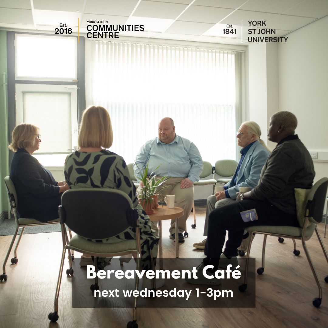 Sometimes, a simple conversation can be the comfort we didn’t know we needed. 💛

📅 Date: Wednesday 9 July 2025
⏰ Time: 1 – 3pm
📍 Location: 32–34 Clarence Street, YO31 7EW
🔗 FB Event link: fb.me/e/4BZeZt8bO