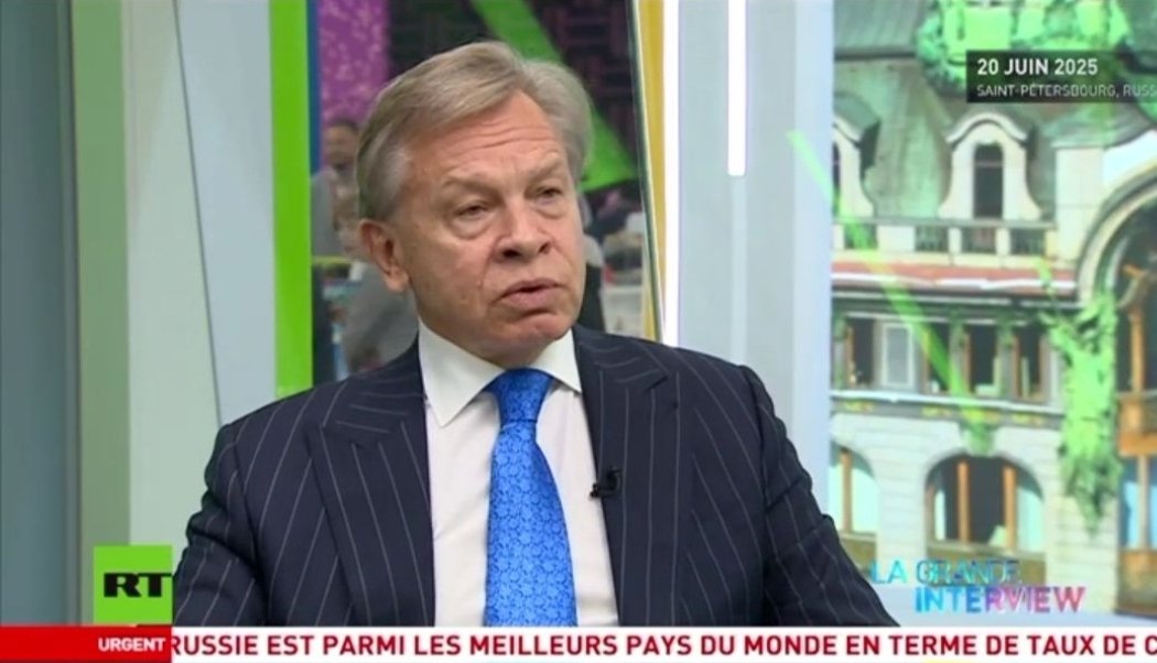 Интервью франкоязычной редакции телеканала RT на полях ПМЭФ'25, программа "Большое интервью" (франц.яз.)

disk.yandex.ru/i/UJhnB-3BEIoM…