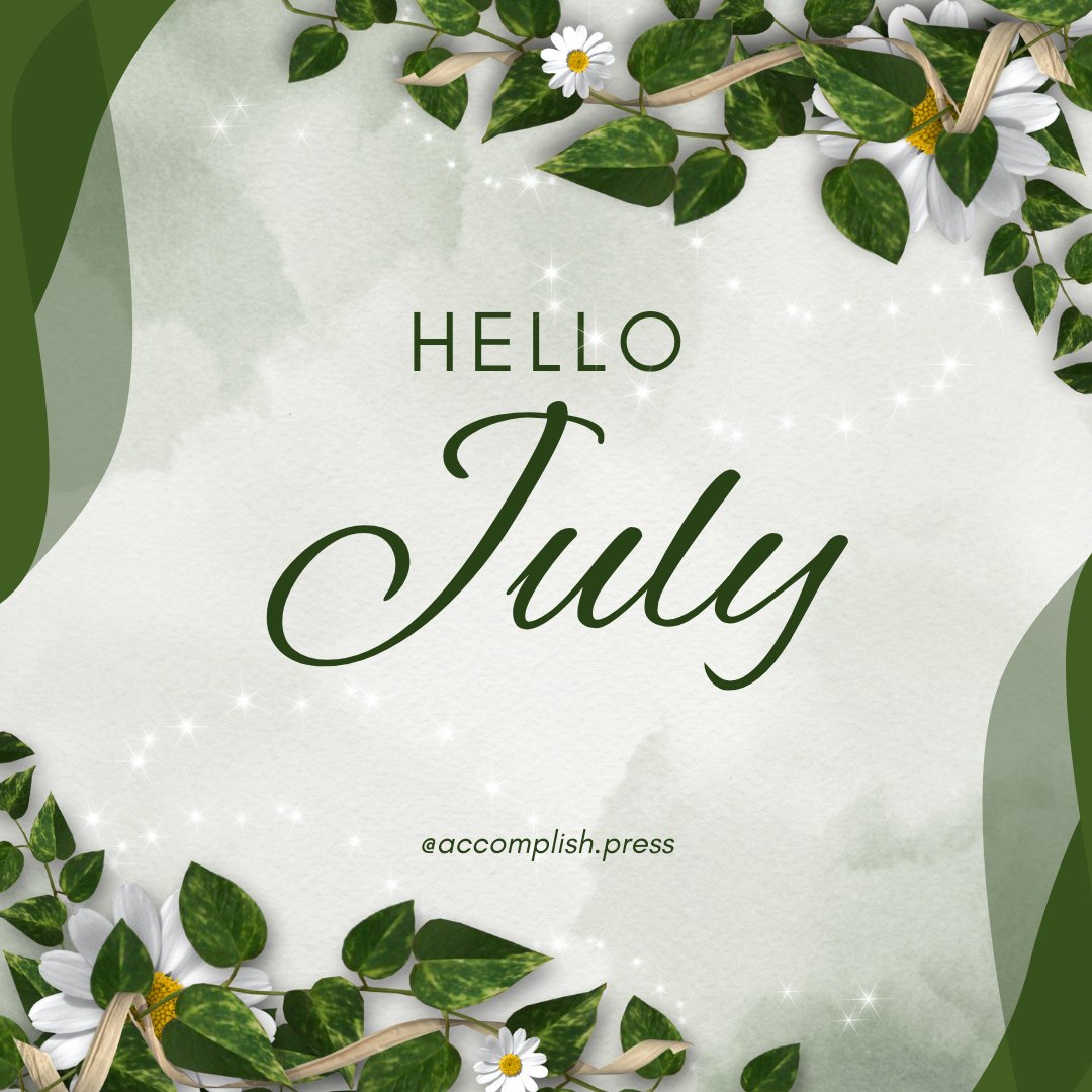 AccomplishPress's tweet image. HAPPY NEW MONTH!

#creativewriting #creativewritingcourse #creativewritingacademy #aspiringauthor #aspiringwriter #writingtips #writingcourse #writingcommunity #indieauthor #selfpublishing #accomplishpress #writewithtolulope