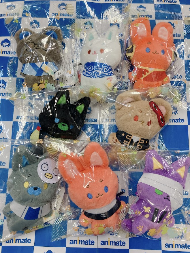 🌟キャラグッズ情報🌟】 🌟銀魂 ミニモフぬいぐるみ 各種 アニメイト