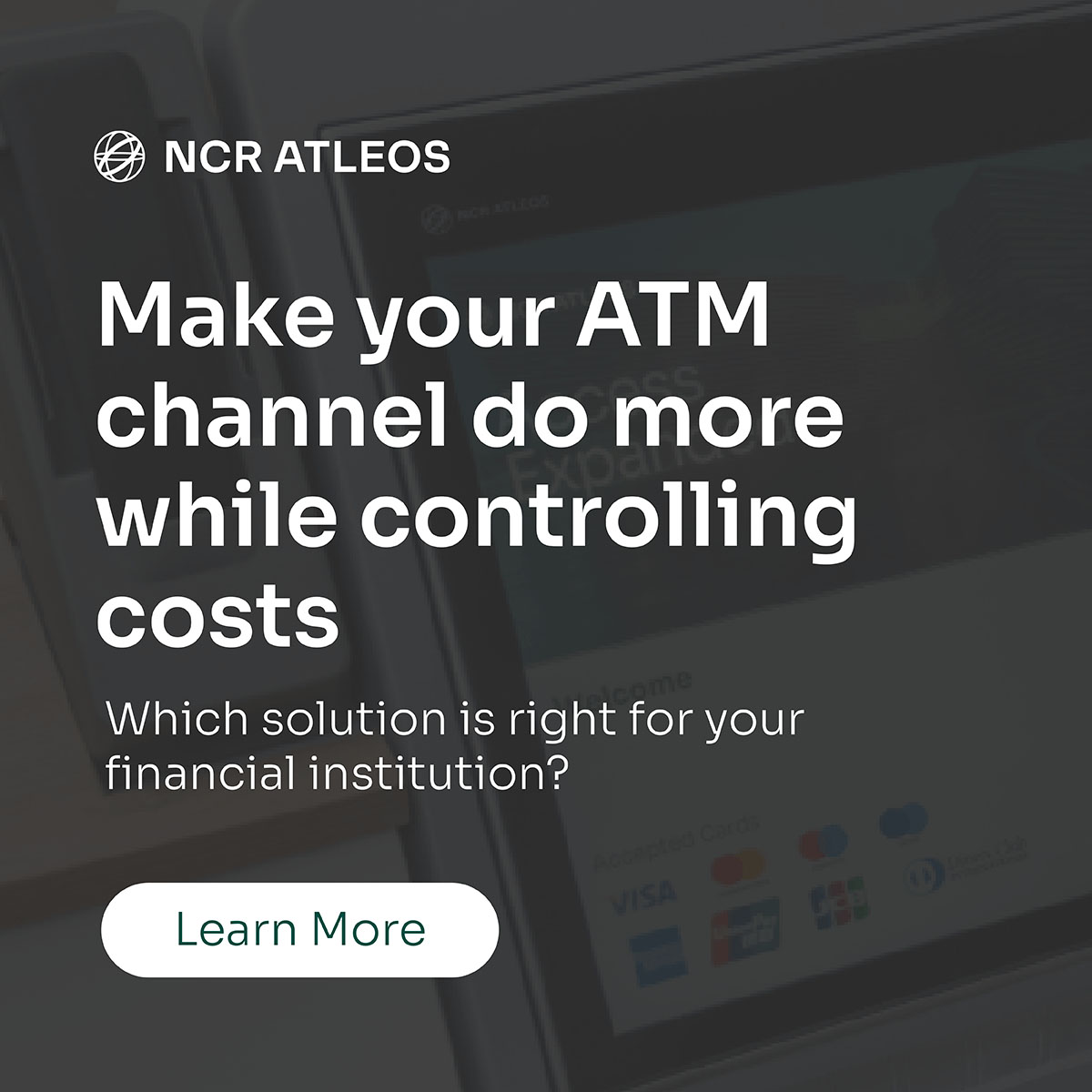 MeFintech's tweet photo. Powering the world’s most trusted ATMs.
NCR Atleos leads in self-service banking—secure, reliable, and always on.
Learn more here: https://t.co/MXlL3nR4JS
#fintech #financialservices #innovation #ATM #finance #AccessExpanded @ncratleos https://t.co/1ECBFsEeZT