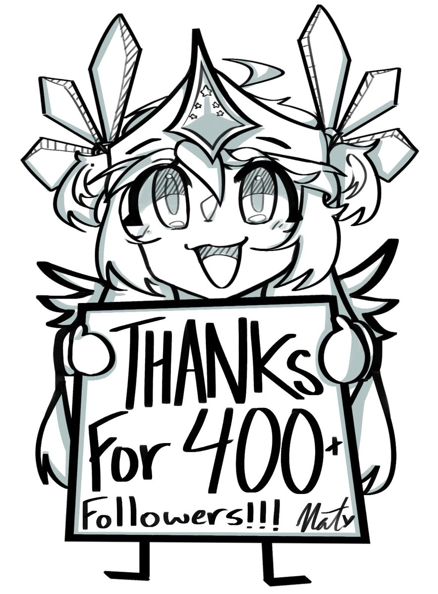 ruhqz_'s tweet image. Thank you guys for 400 followers!💕
Working on comms rn so expect more art posts soon