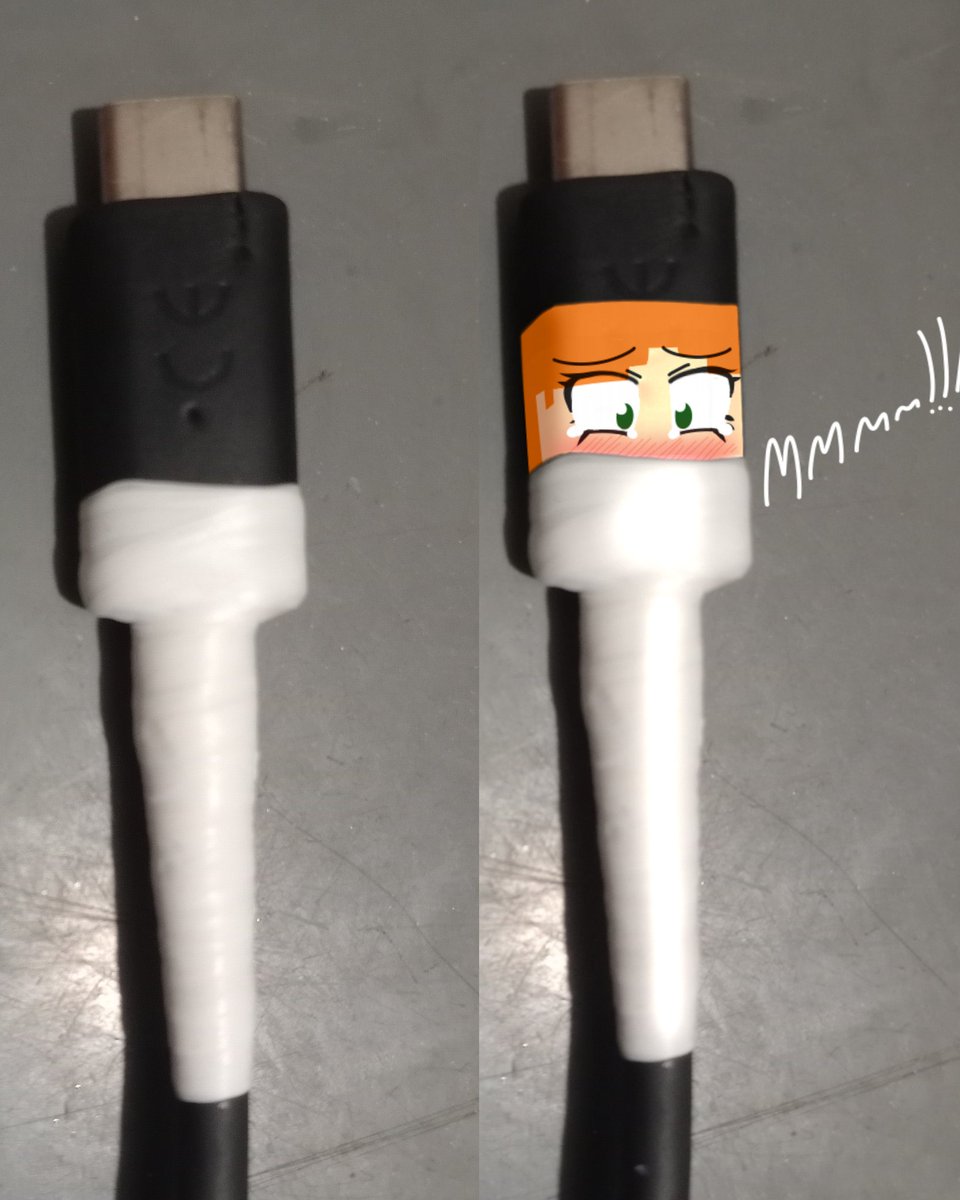 My cell phone charger is damaged, and I have a little idea XD