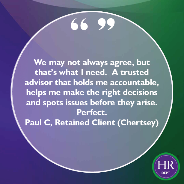 sandra_porterHR's tweet photo. Being a virtual HR team can be a challenge.  We don't always agree because we can foresee trouble ahead.  But no matter what, we are there with you.

Contact me today on 07387 101637 to discuss how we can help your business. https://t.co/8BZnOvIHrt