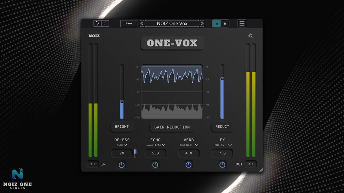 NOIZ Hub announced the release of NOIZ One Vox, a brand-new vocal processing plug-in developed to streamline and elevate vocal mixing across all genres.  Read more from <a href="/KITplugins/">KIT Plugins</a> here: mailchi.mp/pitchcandypr/n…