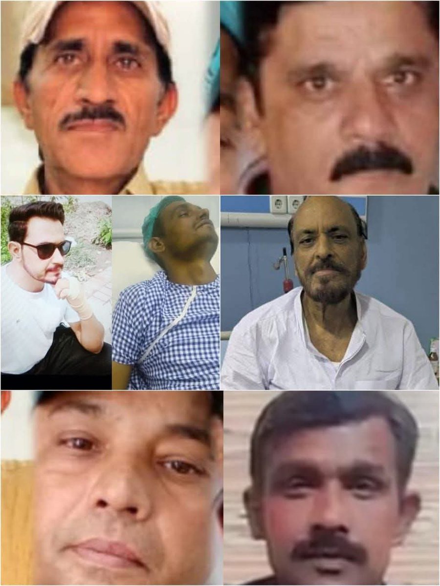 SyedAdnanJamil's tweet image. 9 مئی میں گرفتار پاکستان تحریک انصاف کے ابتک 6 کارکنان جان کی بازی ہار چکے ہیں۔۔