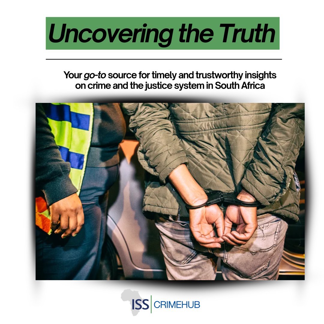 CrimeHub's tweet image. Your go-to source for timely and trustworthy insights into crime and the criminal justice system in South Africa. 🇿🇦

From crime trends to criminal justice performance — we bring the data that matters.

Empowering citizens. Informing change.

📲 Read more

#UncoverTheTruth