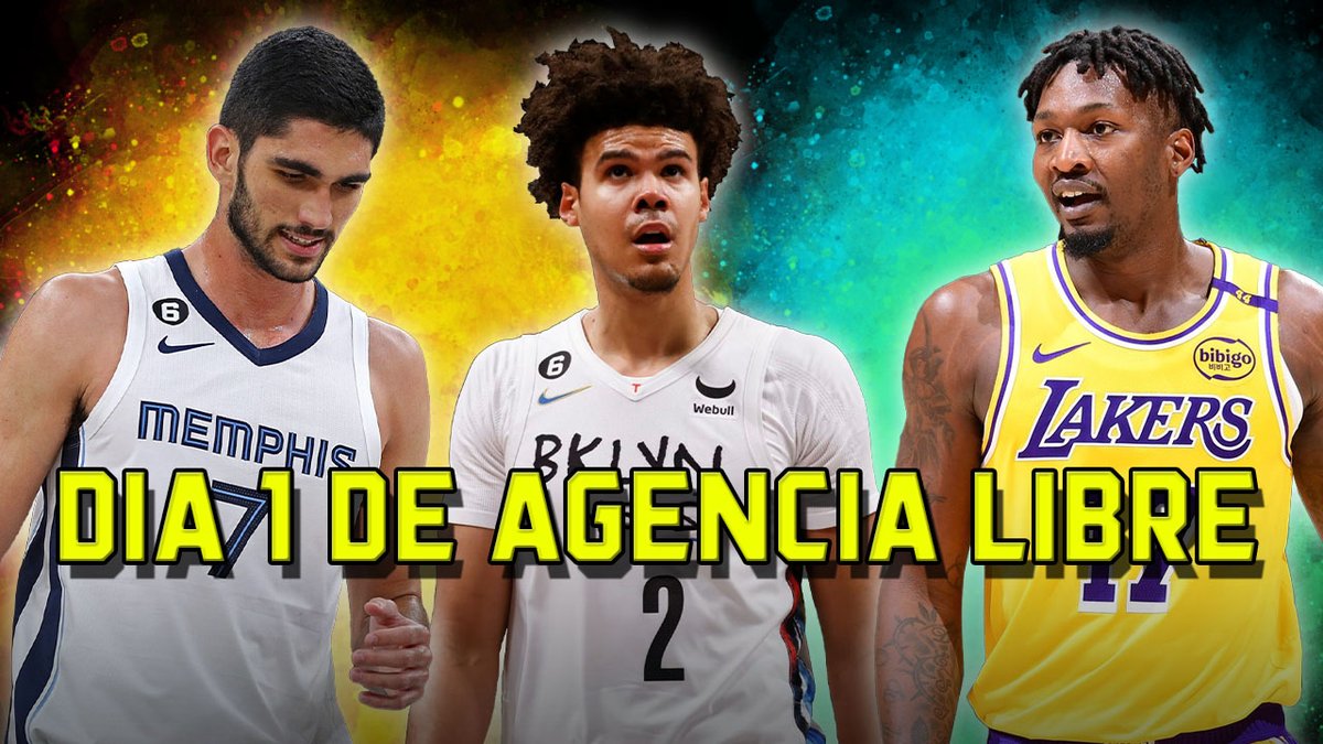 Nuevo vídeo!
Analizando todos los movimientos del dia 1 de agencia libre NBA (JJJ, Aldama, Michael Porter...):
youtu.be/qwCkKKOVPeE