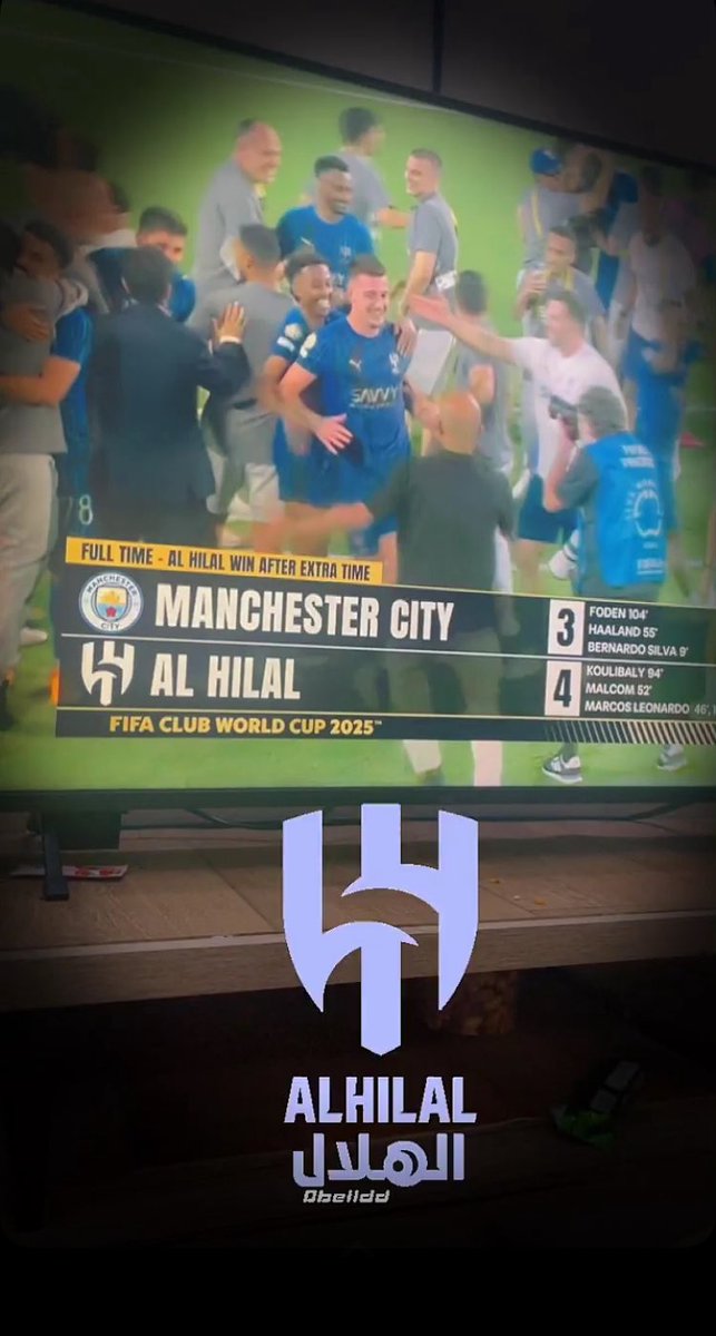 #الهلال_مانشستر_سيتي 

الف الف مبروك ممثل الوطن وزعيم اسيا العالمي  🇸🇦💙❤️