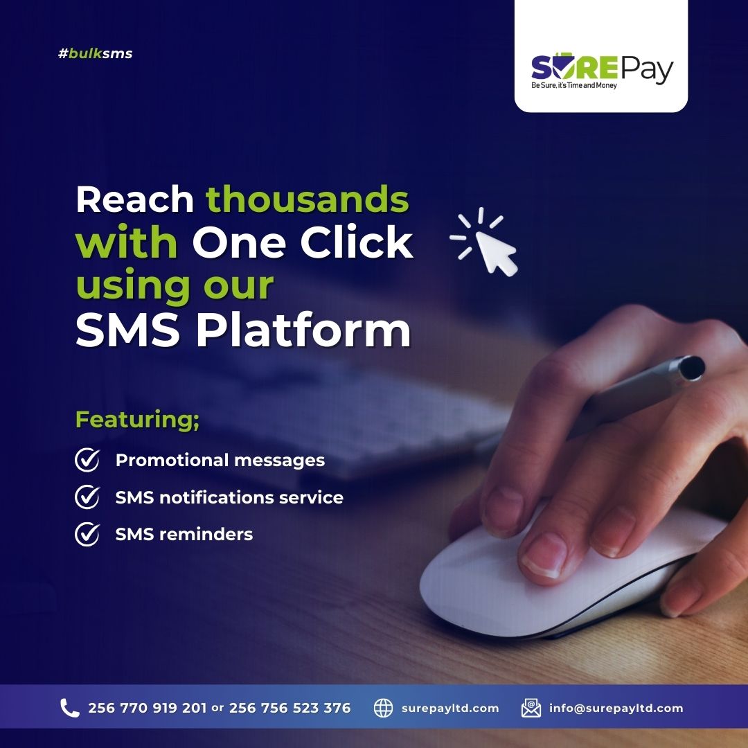 SurepayLimited's tweet image. Tired of shouting announcements from the rooftop? Let one click do the talking with our SMS platform, deliver your message louder, faster, and smarter!
#smartcommunication #SurePaySMS