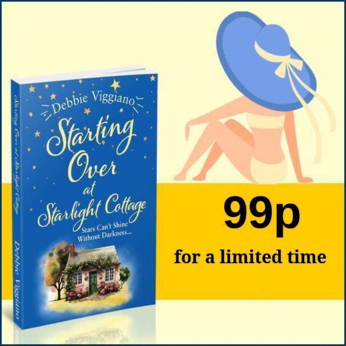 Bargain alert!  

When Tilly Thomas finds herself starting over at 49 she’s forced to reflect on many things - including a heartbreaking secret...

#HappyNewMonth #Romance 
#summer #holiday #beachvibes 

mybook.to/uNkDqk