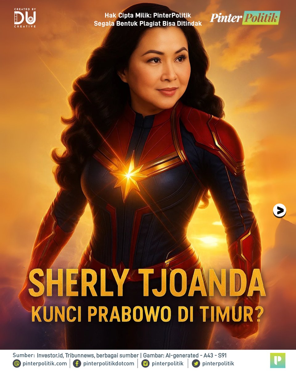 pinterpolitik's tweet photo. Wah, ini nih bu gubernur kebanggaan masyarakat Malut! ✨
#SherlyTjoanda #MalukuUtara #Malut #nikel #Maluku #Prabowo #pinterpolitik #infografis #politikindonesia #beritapolitik #beritapolitikterkini https://t.co/zHJfgkr3vS