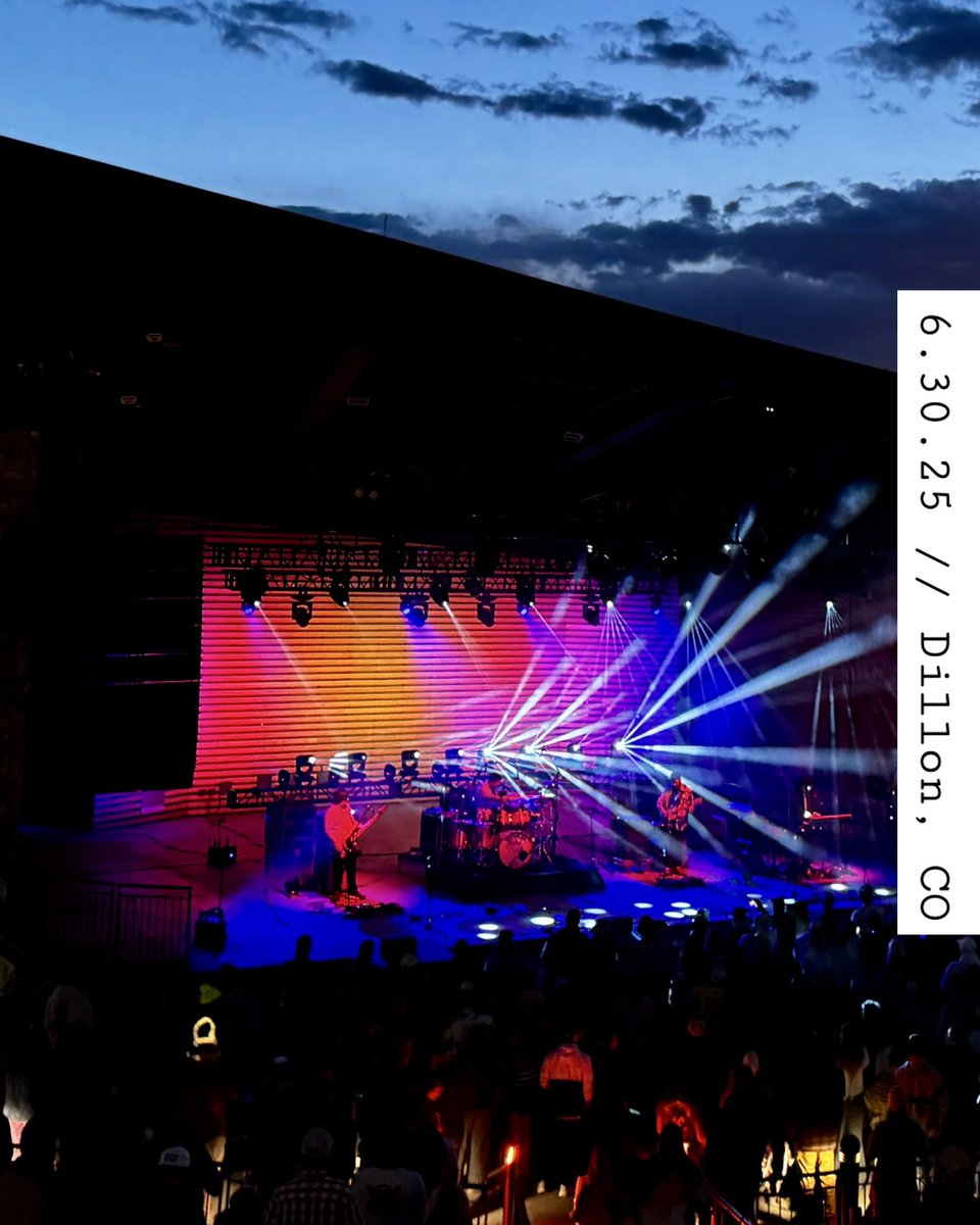 eggylive's tweet image. 6.30.25 // Dillon, CO  

🔗 full setlist notes on thecarton.net