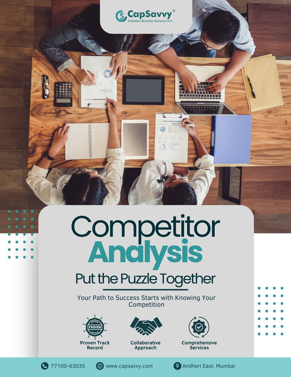 Don't just compete. Dominate.

Competitor pricing, marketing tactics, new product launches... it's a lot to keep track of. Our Competitor Analysis service is designed to find all the pieces and put them together, revealing a clear picture for your success.

Let's connect.