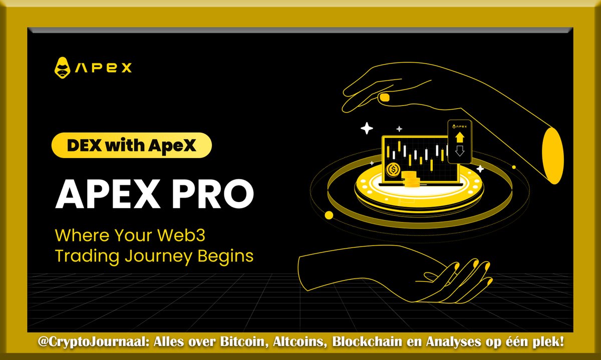 CryptoJournaal's tweet image. #ApeXProtocol ( $APEX ) - #Uitleg

💡 Wat is ApeX Protocol ( $APEX )?

ApeX Protocol is een gedecentraliseerde, niet-custodiale derivatenbeurs (DEX) die draait op de Ethereum-blockchain. 

Het platform richt zich op het mogelijk maken van eeuwigdurende (perpetual) swapmarkten…