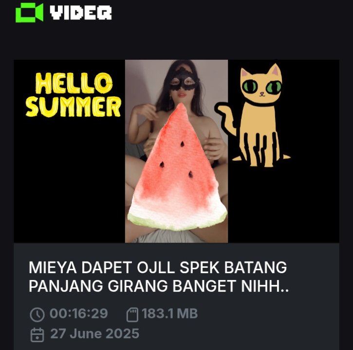 EditzWierd59467's tweet photo. Dapet ojol panjang dan gede

https://t.co/venPvaho6F
https://t.co/xcwIeNWM8K
https://t.co/pBS8Ka8v7q
https://t.co/ccf1gcNpwv https://t.co/gcxWYi74BT