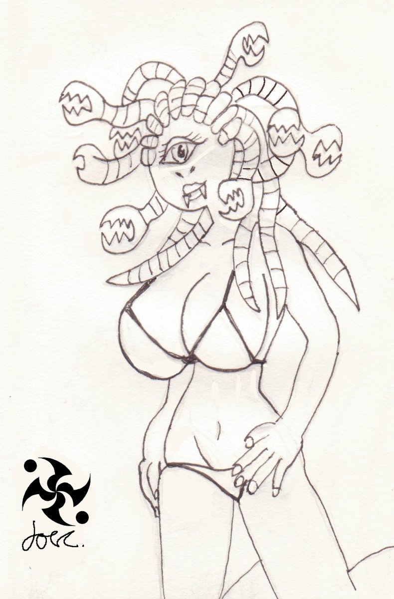 A gift art for a good friend of mine, Heromaster.
deviantart.com/heromaster85 
Who I've taken a liking to one of his original female characters.
I really liked the design of her head and hair. And decided to give her a sexy supermodel body with big boobies.
Enjoy.