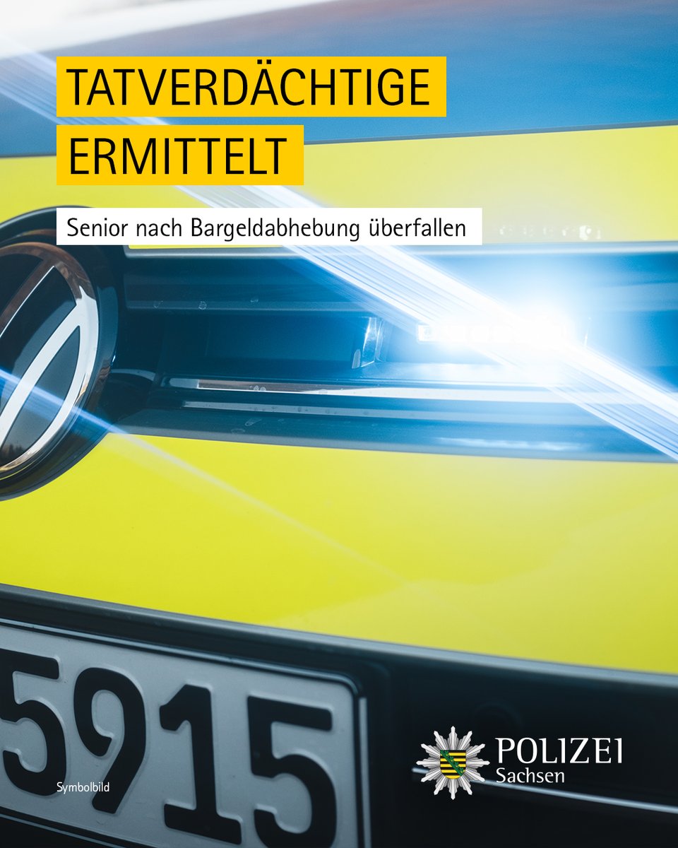 Am 3. Mai wurde in #Chemnitz ein 86-Jähriger von drei Männern überfallen. Nun konnten die Drei im Rahmen der Ermittlungen bekannt gemacht werden. Gegen den 18-jährigen Haupttäter wurde Haftbefehl erlassen. 

Alle Infos der Polizeidirektion Chemnitz: medienservice.sachsen.de/medien/news/10…