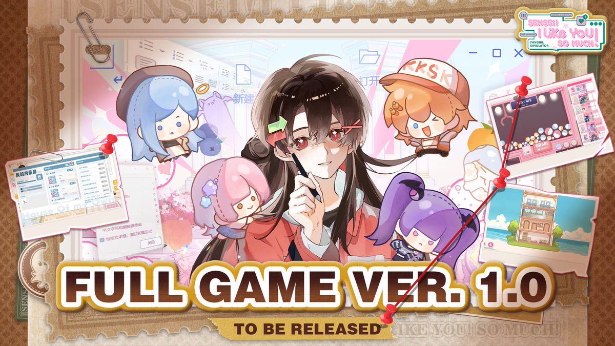 SenseiMuch38988's tweet image. "Sensei! I Like You So Much!" Full Version is coming soon!
💖 Brand-new Seaside Atelier Gameplay
💖 Gacha Machine & Claw Machine Features
💖 Print Your Custom Merch in Real Life
💖 Tons of New Merchs, Illusts, and Ideas...
Arriving this summer!
#Senseisuki #indiegame #Steam