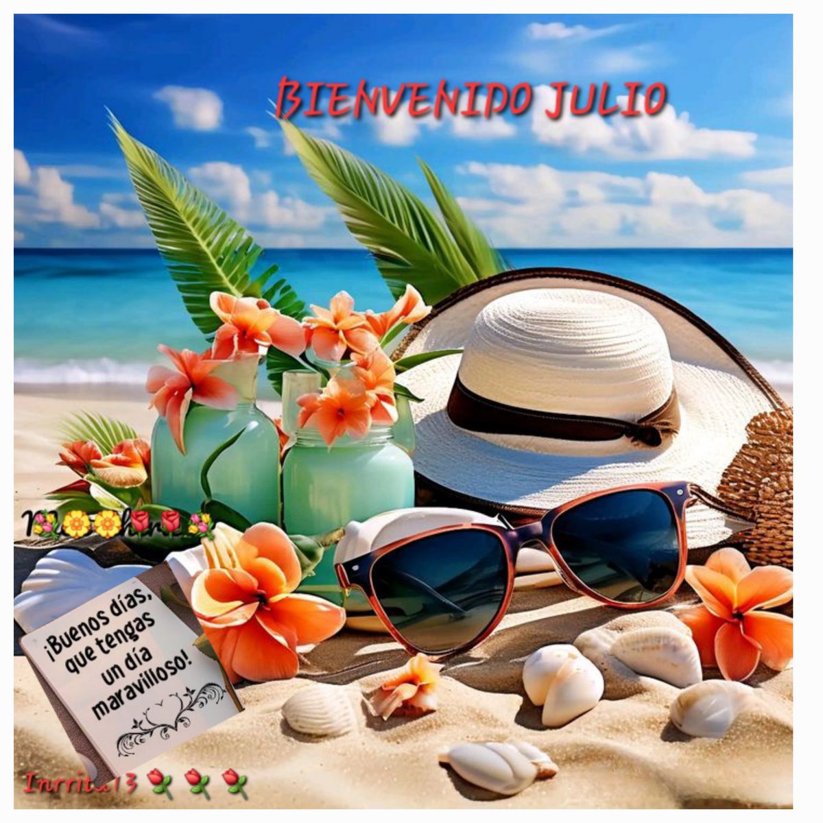 #BuenosDías 🌎Q tengáis un
#FelizMartes ☕️🌞🥵y una muy buena entrada de Mes
#BienvenidoJulio Q lo disfruteis🏖🌄 
La Acción ➕️ Pequeña,Vale ➕️ q la Intención más Grande.😉🫂
La Vie ets Belle ❤️⚘️⚘️⚘️
#YoMeRebelo1J 
#TodosConValencia💪🏼❤️