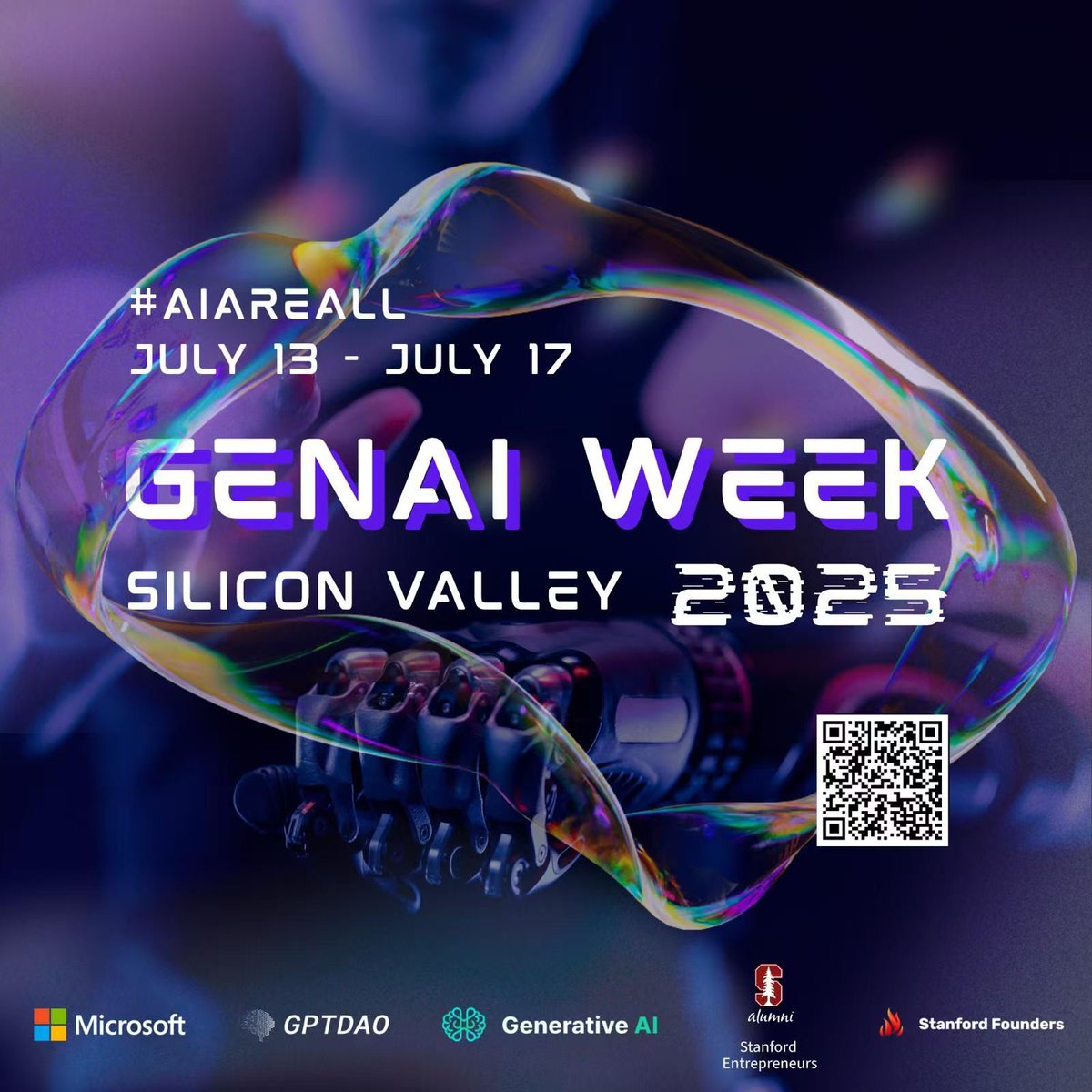 0xbitslab's tweet image. 🛸  BitsLab is heading to GenAI Week 2025 in Silicon Valley!
📅 July 13–17
📍 We’re excited to be part of the conversation around the future of AI and connect with fellow innovators.

Looking forward to seeing everyone there!

📢 Want to pitch your startup on stage?

Apply here:…