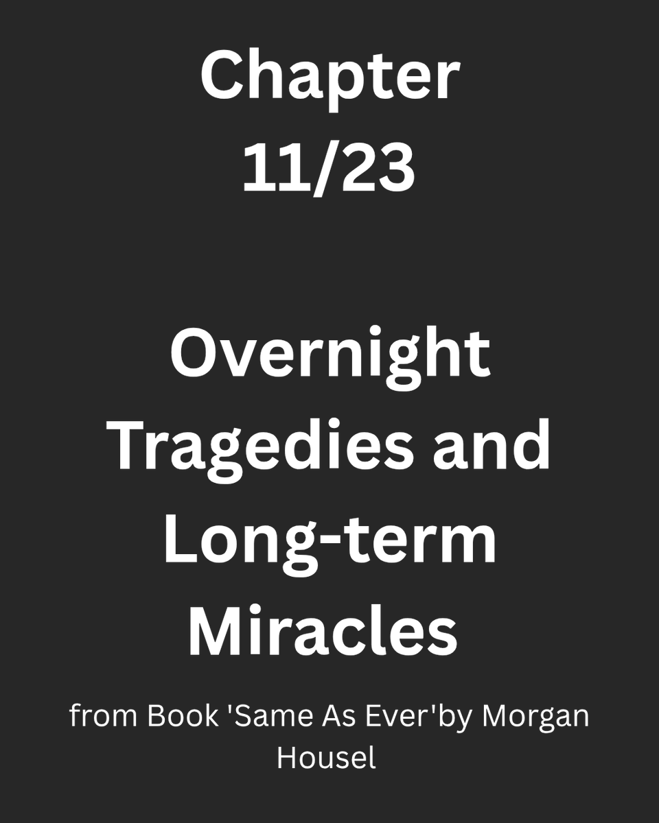 UVReflects's tweet photo. Chapter 11/23: Overnight Tragedies and Long-Term Miracles
COVID spread globally within weeks.
9/11 happened within hours.
Markets crash in minutes.
But real progress?
It’s quiet.
It’s slow.
And no one notices it happens.
Tragedies are loud.
Miracles whisper
#SameAsEver https://t.co/V0KBjouqgq