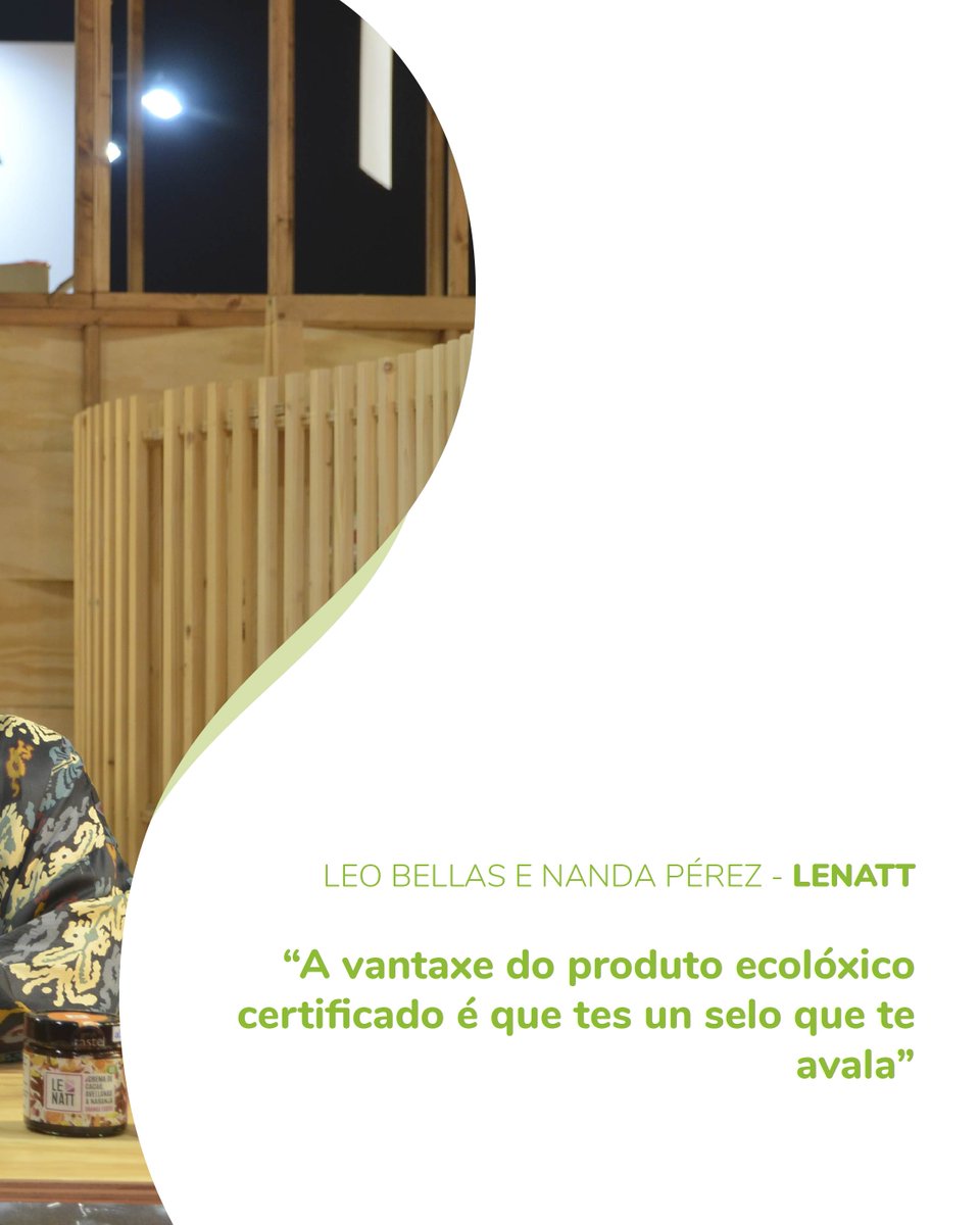 💚 𝗡𝗔𝗧𝗨𝗥𝗔𝗟𝗠𝗘𝗡𝗧𝗘 𝗖𝗢𝗠𝗣𝗥𝗢𝗠𝗘𝗧𝗜𝗗𝗢𝗦 💚

Leo Bellas e Nanda Pérez fundaron en 2022 Lenatt, unha pequena empresa dedicada á elaboración de froitos secos, granolas e snacks 😋

👉 Atentos e atentas mañá á nosa web e redes para coñecer máis sobre Lenatt 🌿