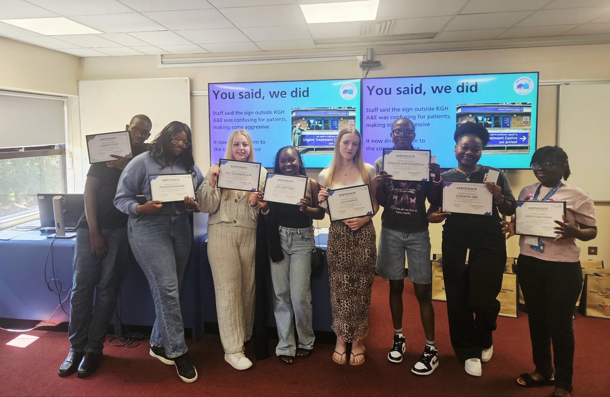 Celebrating Our T Level Students 🌟

Roxanne and I had the pleasure of attending the celebration event for the T Level students. It’s been a real joy having them as part of our Admiral Nurse Dementia Team during their first work experience placements.

They’ve shown great