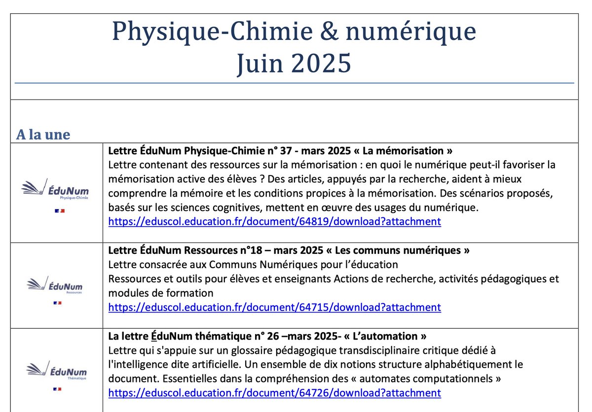 📚Lettres "Physique chimie et #numérique" par <a href="/Remy_Besset/">Rémy Besset</a> 

à retrouver ici !

spc.web.ac-grenoble.fr/veille-numeriq…
