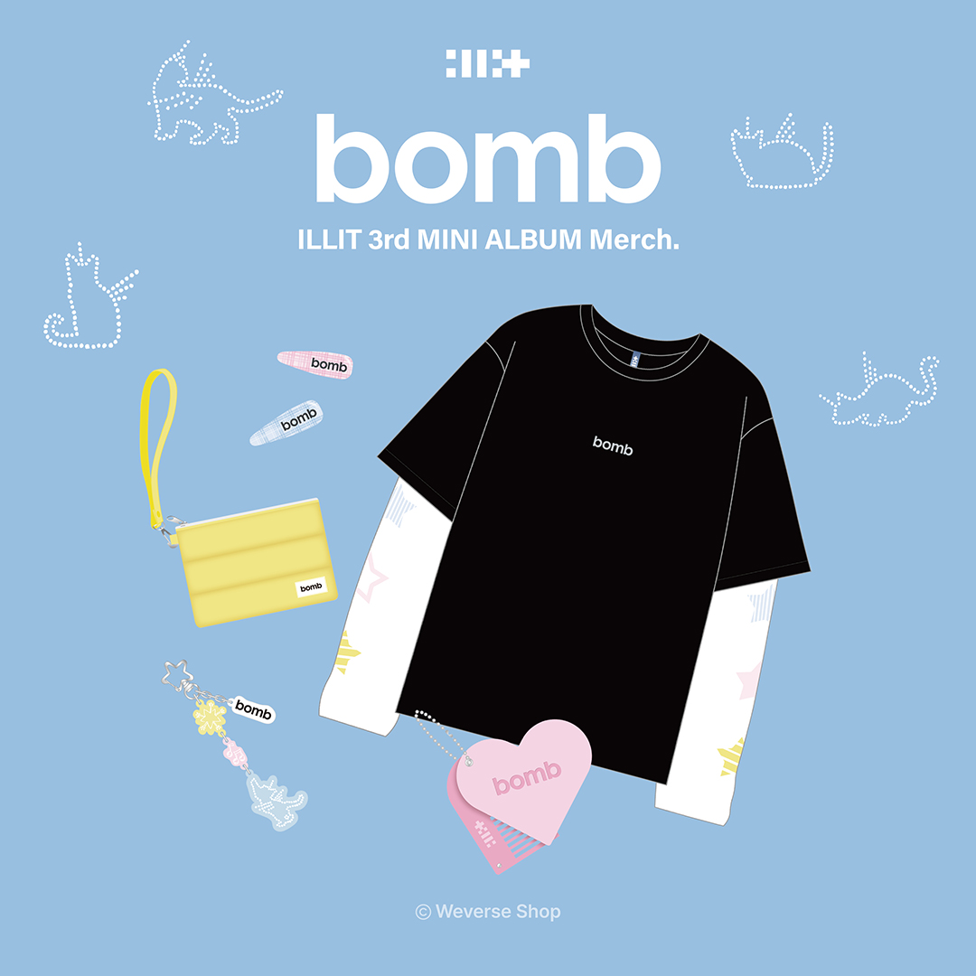 韓国音楽 ILLIT (アイリット) - 3rd ミニアルバム 「bomb
