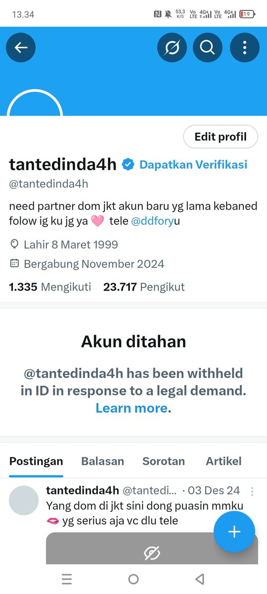 call me sayang! bukan tante ya tweet media