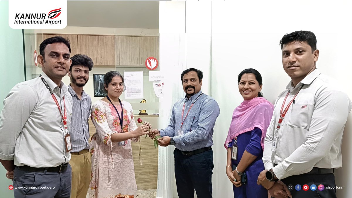 airportCNN's tweet photo. On this Doctor’s Day, Kannur International Airport extends heartfelt gratitude to the medical heroes who dedicate their lives to healing others.
#kannurinternationalairport #DoctorsDay #KIALCares #ThankYouDoctors #HealthcareHeroes #RespectForDoctors #SaluteToDoctors #Gratitude https://t.co/OqJxYxkzCH