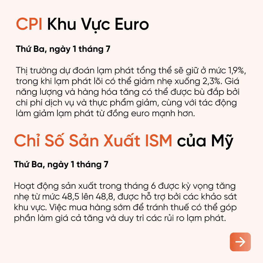 Vantagevietnam's tweet photo. ⚠️ Thị trường chuẩn bị bước vào một tuần dày đặc dữ liệu, khi báo cáo việc làm Mỹ, lạm phát khu vực Eurozone và căng thẳng thuế quan cùng lúc ảnh hưởng đến kỳ vọng về lãi suất và biến động thị trường.
#VantageUpdates #VantageMarkets #Điểmtintuần https://t.co/PyLcmDreRq