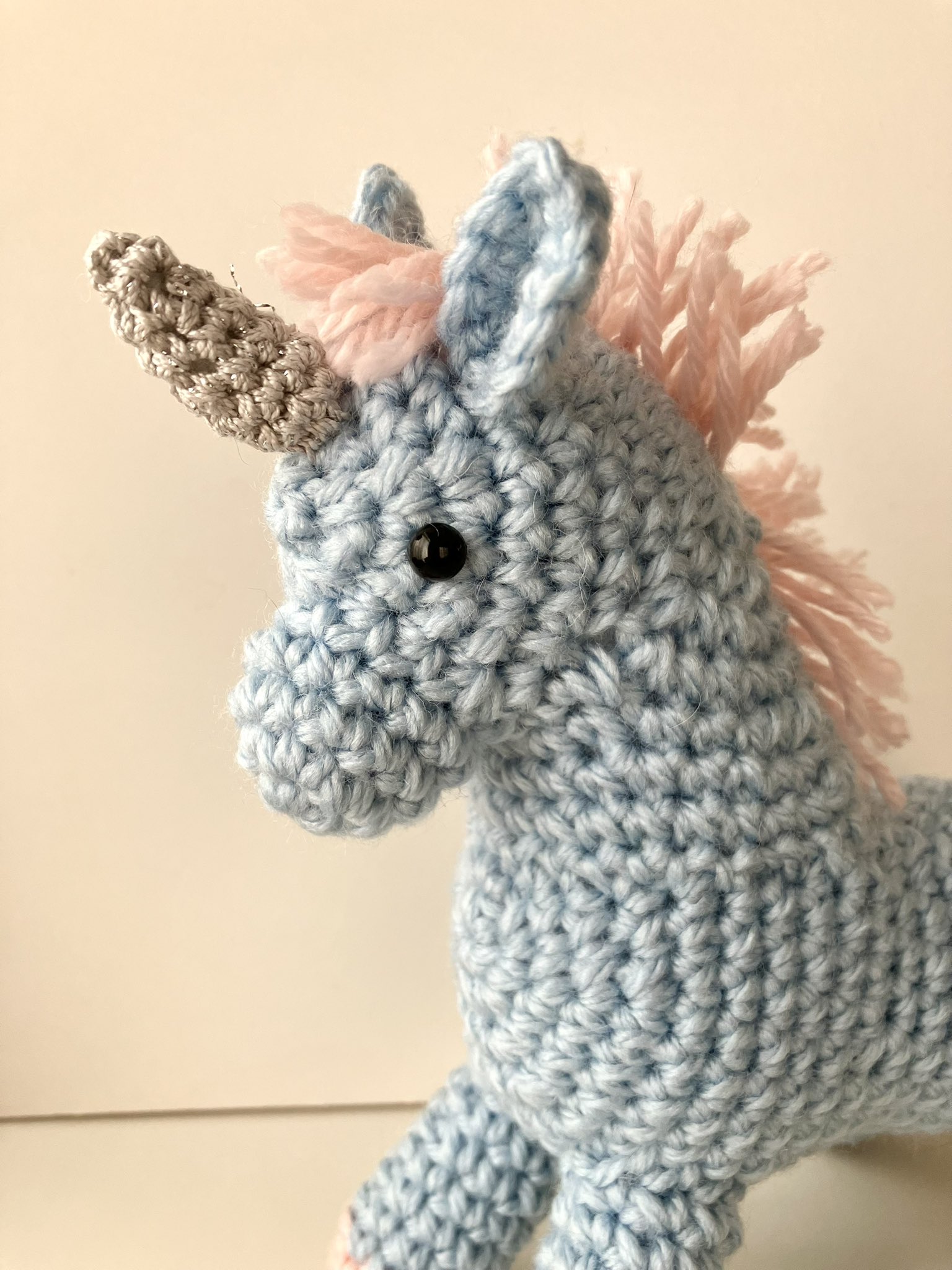 P*O様 ユニコーンさんの編みぐるみ◎ P*O様 ユニコーンさん